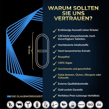 Ecdysteron mit Tribulus | 20:1 Extrakt | 90% Saponine