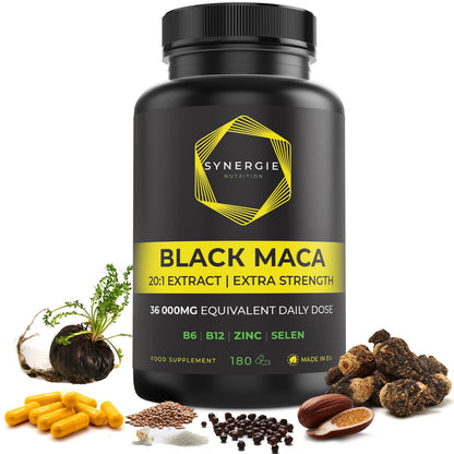 36 000 MG equivalent daily dose with B6 B12 Zinc and Selen