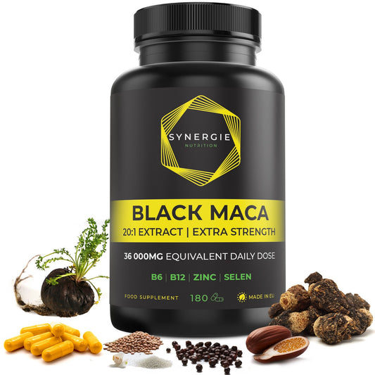 36 000 MG equivalent daily dose with B6 B12 Zinc and Selen